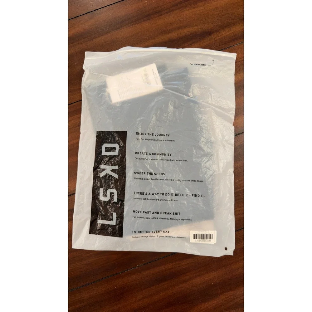 LSKD Base 2.0 Full Length Legging Black XL WTGH00103-Black NWT NEW